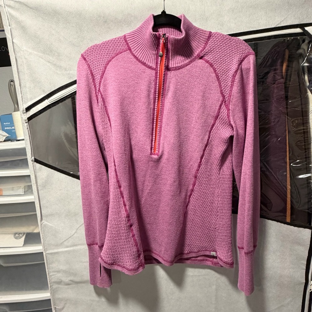 Eddie Bauer Magenta Knit Sweater